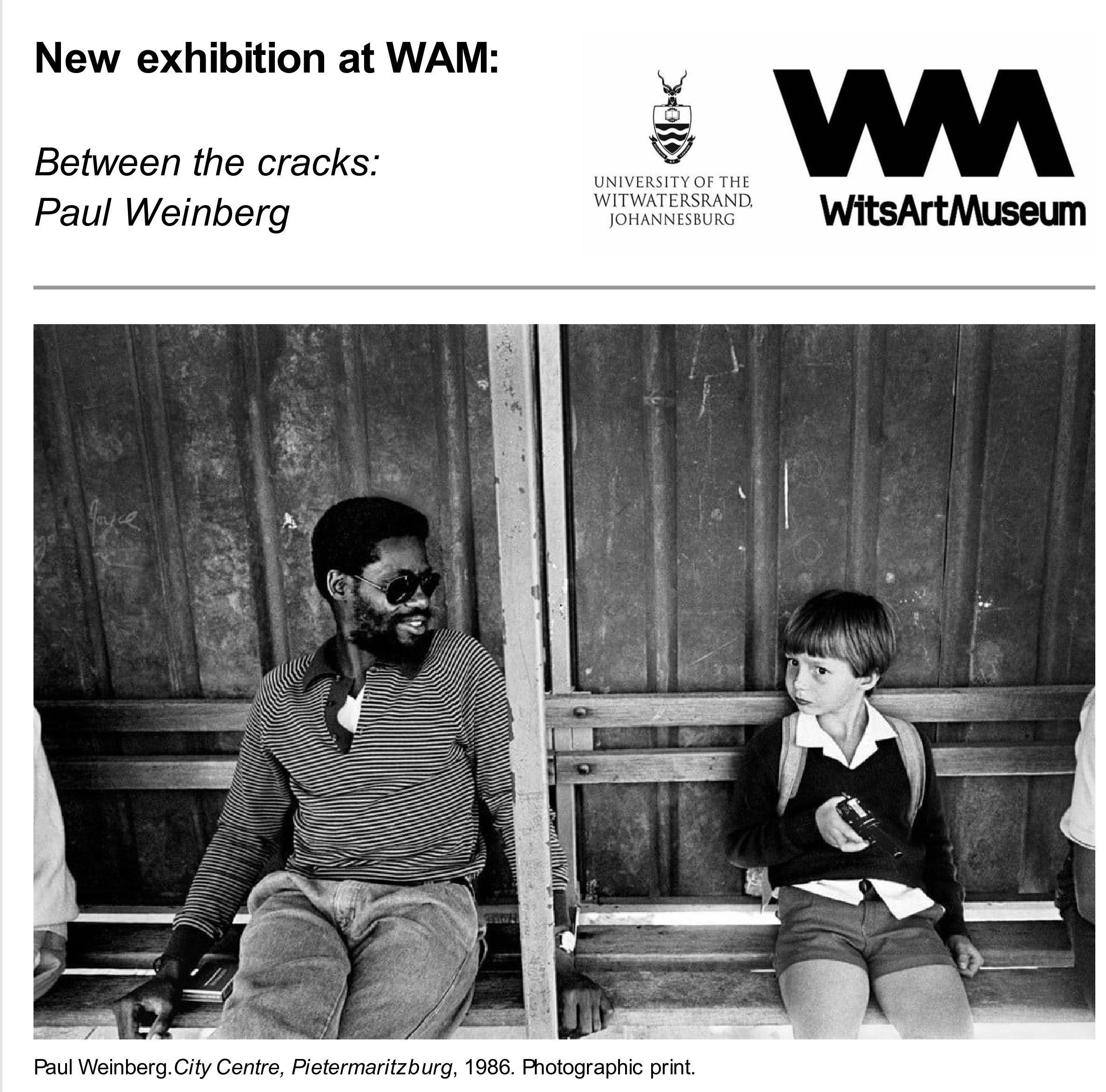 Between the crack: Paul Weinberg